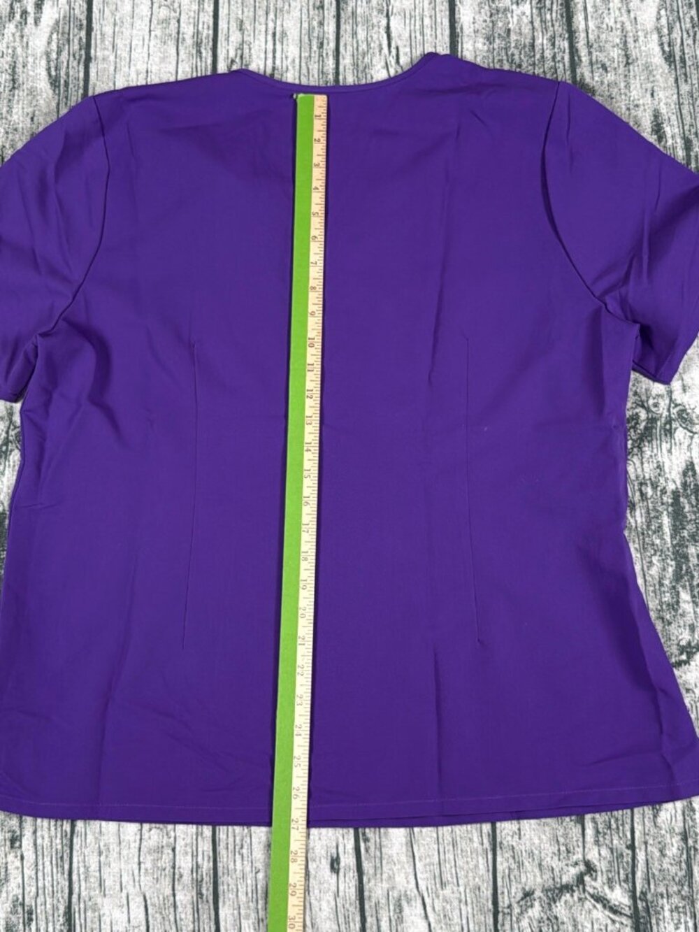 FIGS FW1000 Womens Scrub Top XXL Purple NWOT Technical Collection - Picture 7 of 7